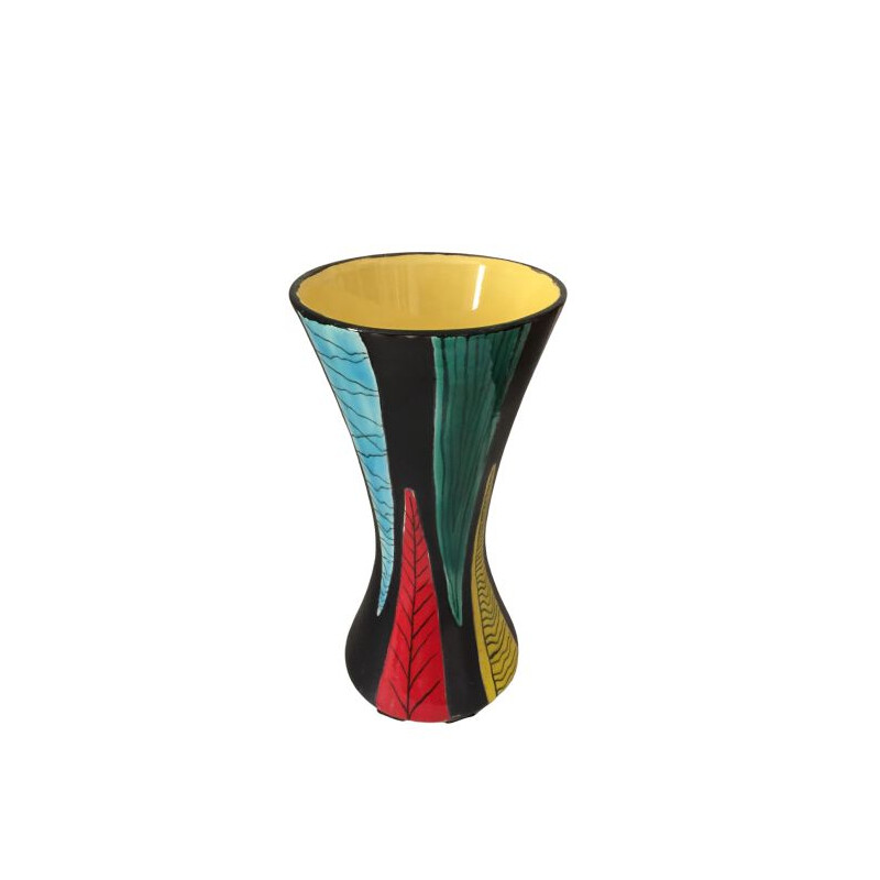 Gabriel vintage ceramic vase glazed by Formaintraux