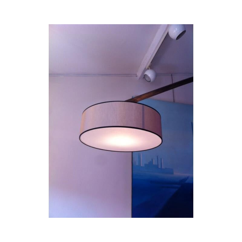 Large aerial hanging lamp with 3 shades - 2000s