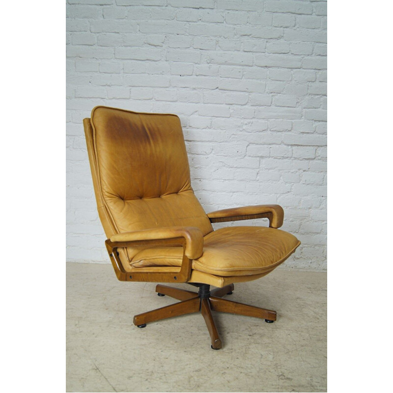 Vintage "King Chair" by André Vandenbeuck for Strässle, 1970s 