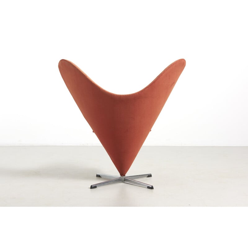 Vintage Heart cone swivel chair by Verner Panton, 1958