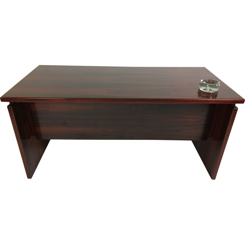 Vintage Excecutive Desk in Rosewood by Bent Silberg for Bent Silberg Mobler 1990