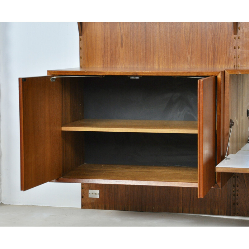 Vintage wall unit Royal System by Poul Cadovuis, 1960's