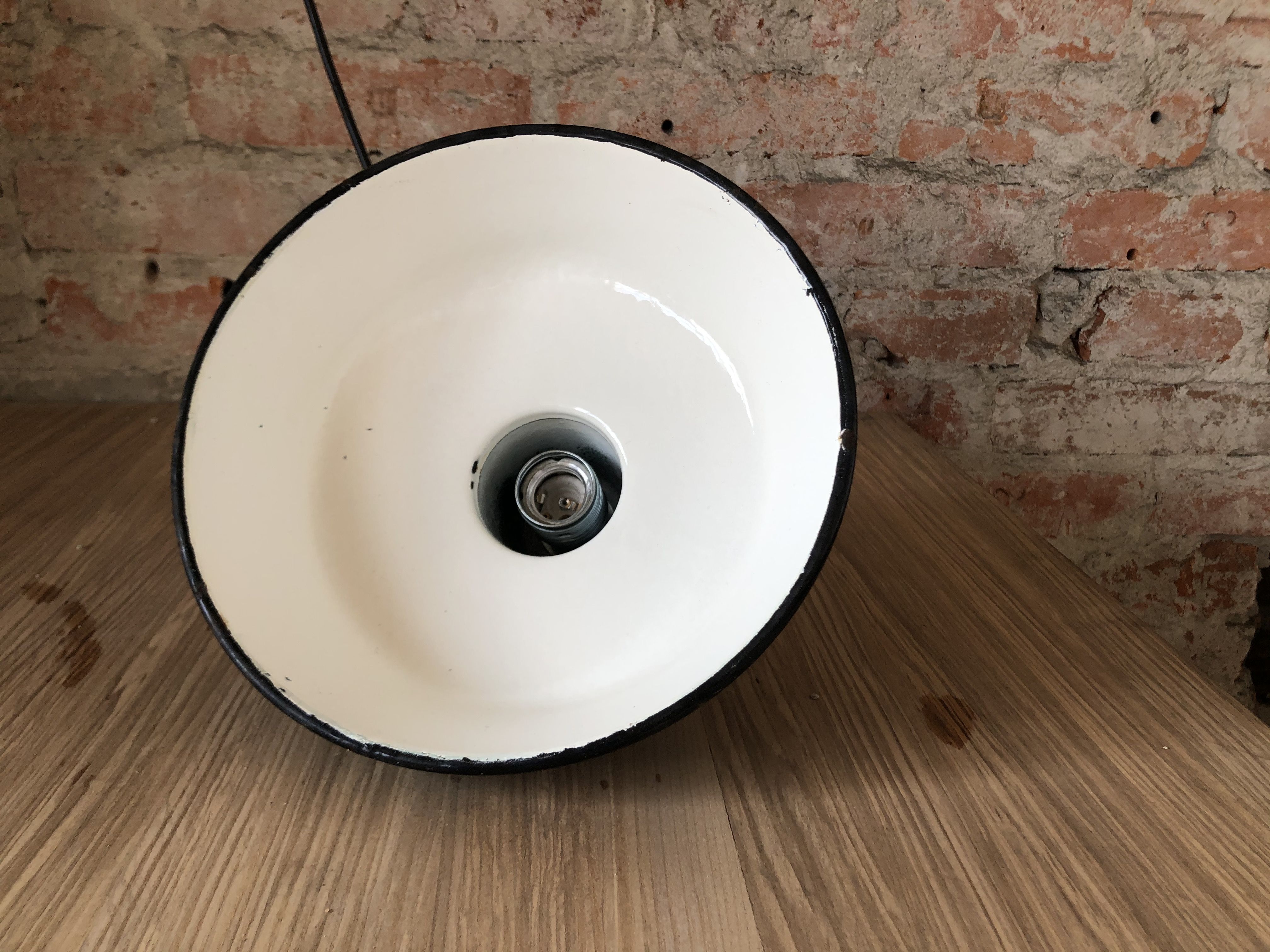 Vintage Industrial Pendant Light From Wilkasy A23 1960s Design