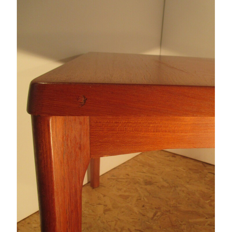 Scandinavian teak coffee table, Henning KJAERNULF - 1960s