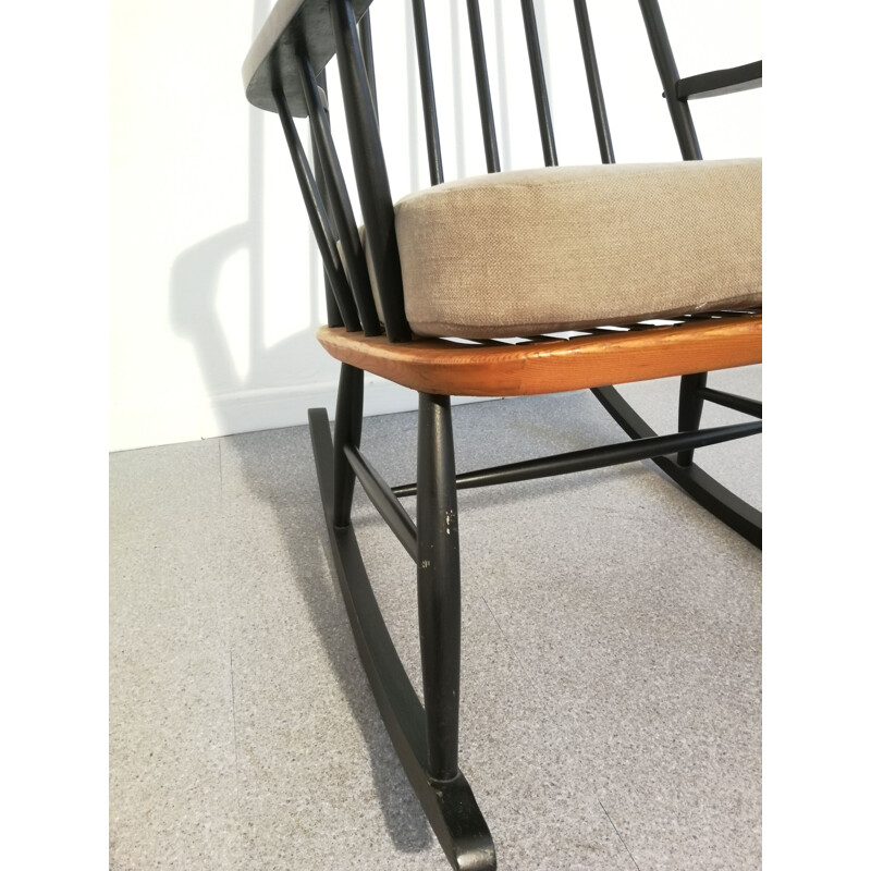 Rocking chair vintage style Ilmari Tapiovaara 1960