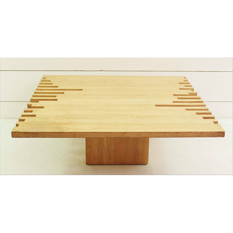 Mid-century coffe table in wood - 1960s