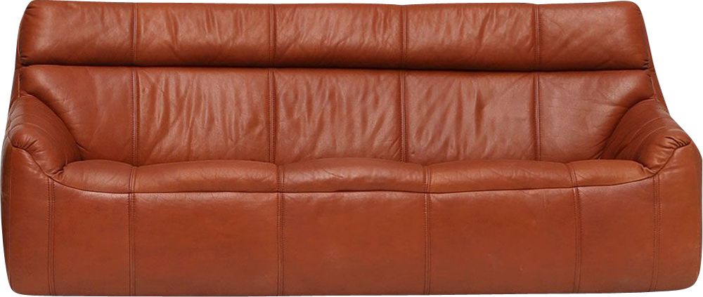 Vintage Leather Sofa Rolf Benz 1970s, Craigslist Leather Sofa By Owner