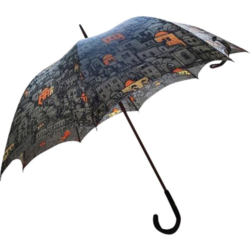 Vintage Original Piero Fornasetti Umbrella
