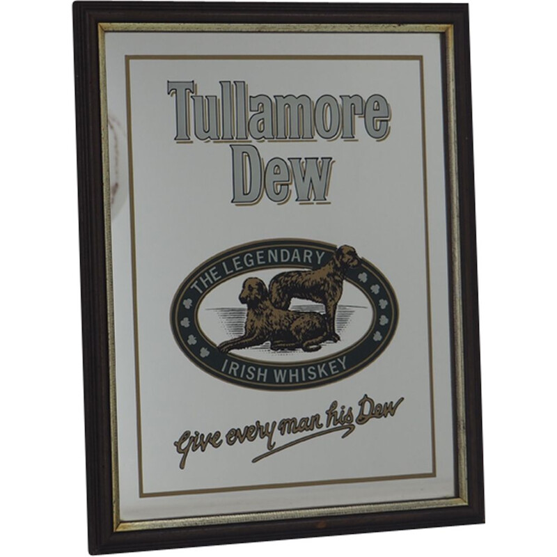 Vintage framed poster Tullamore Dew