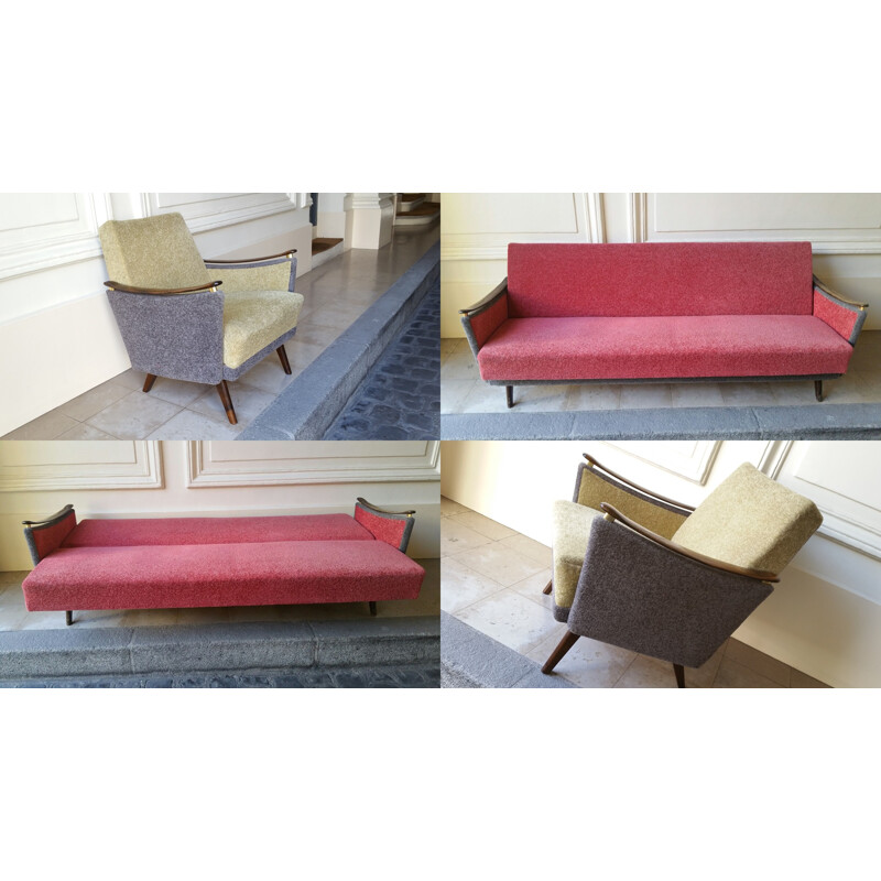 Convertible daybed sofa - 1950s