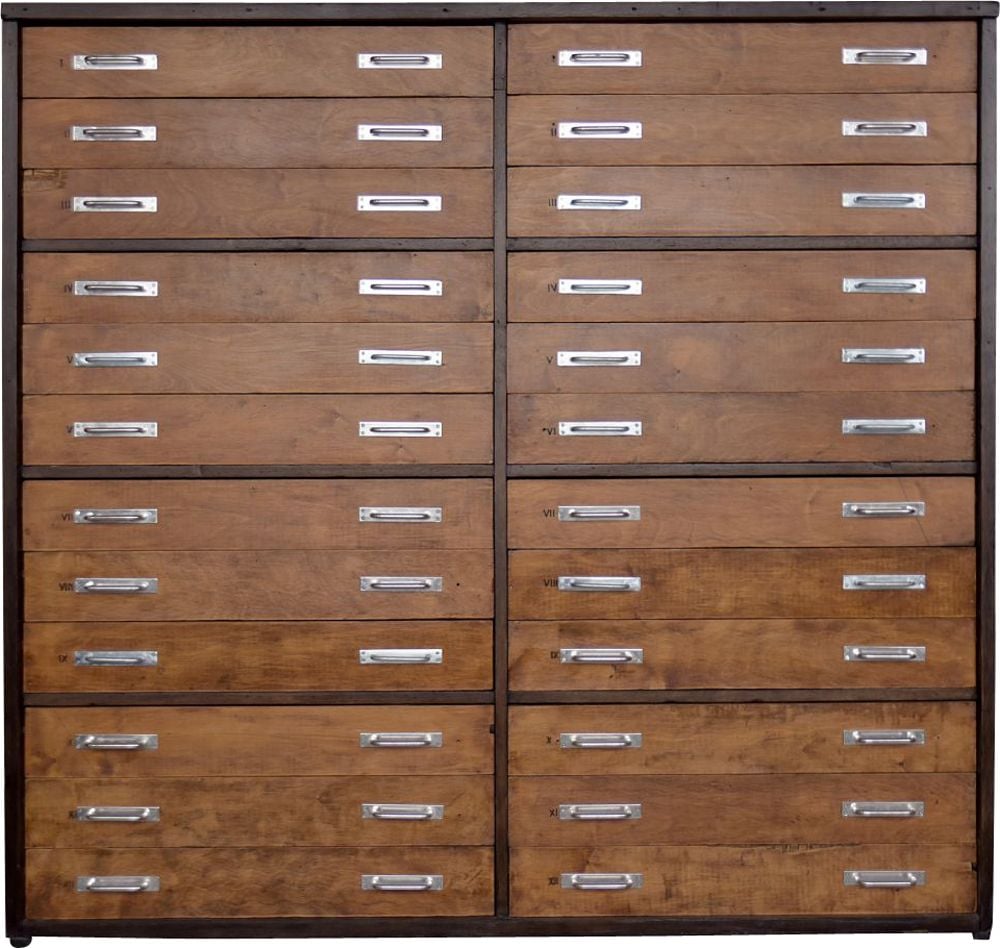 Apothecary Cabinet 1930s, Used Architect File Cabinets