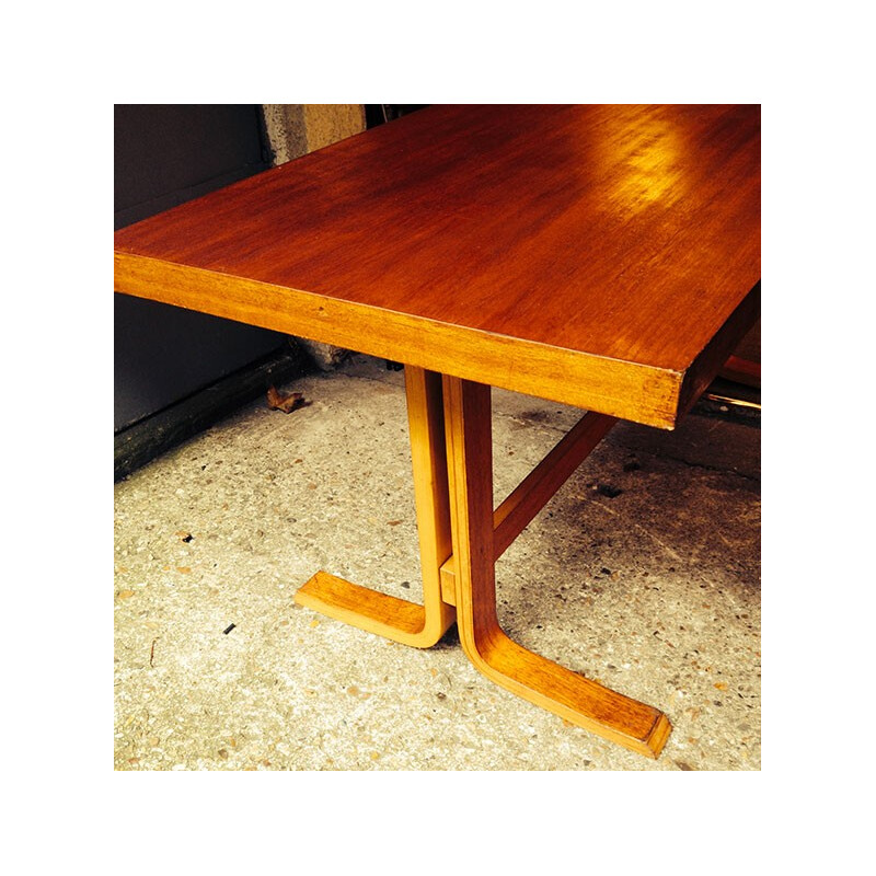 Scandinavian teak coffee table - 1950s