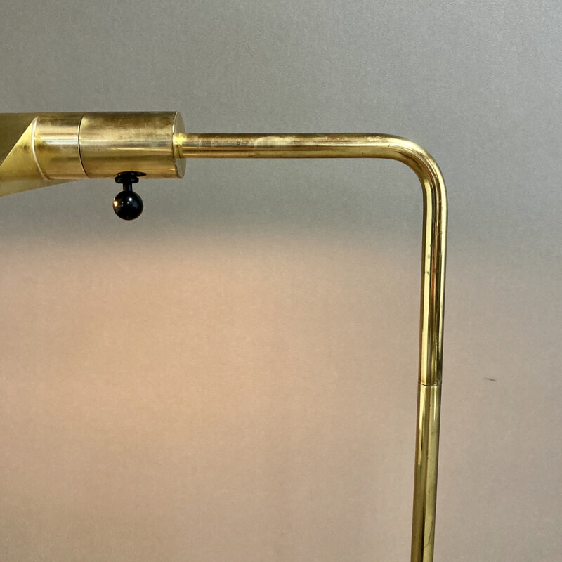Vintage brass lamp Cedric Hartman by Lenor Larsen