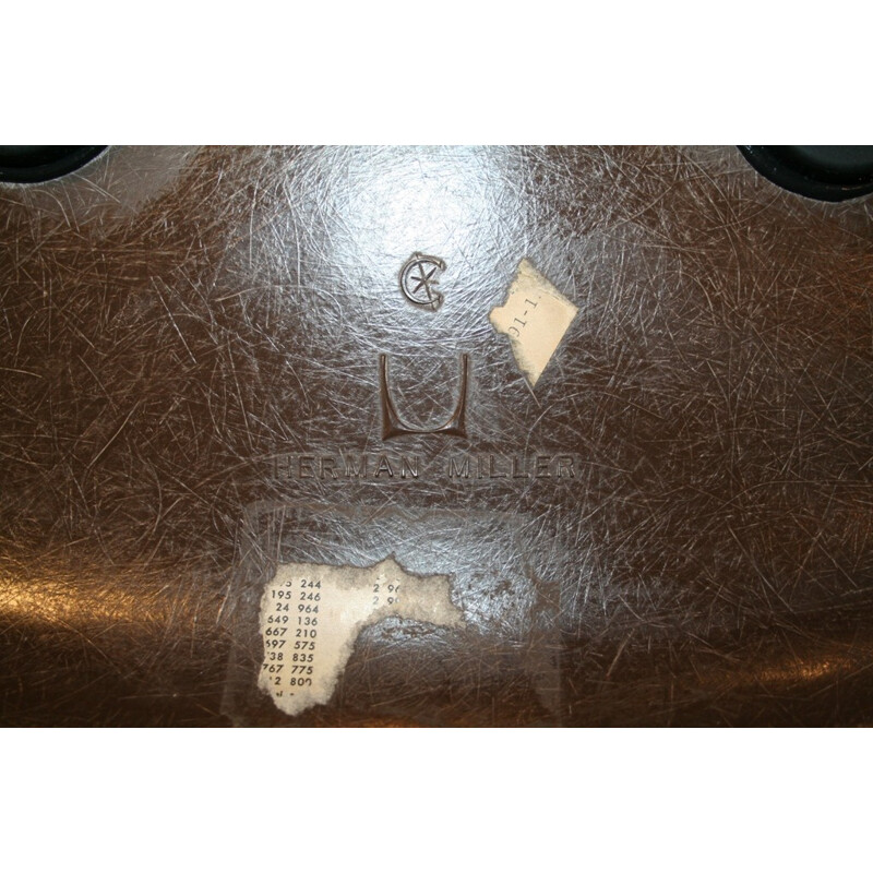 DSW chair dark brown, EAMES - 70