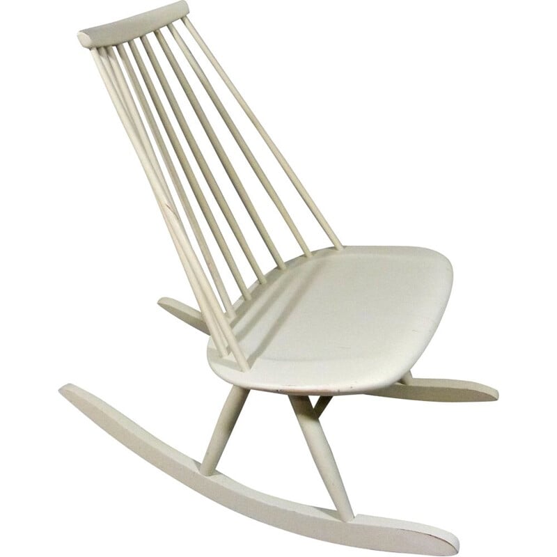 Vintage Rocking chair Mademoisselle by Tapiovaara 1950s