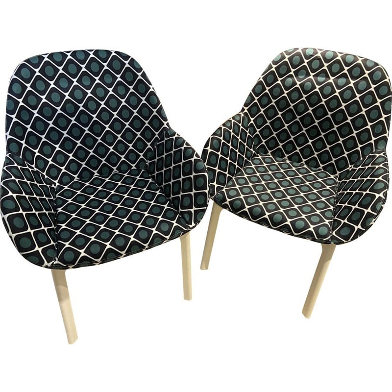 Pair of vintage "Clap" armchairs by Patricia Urquiola for Kartell