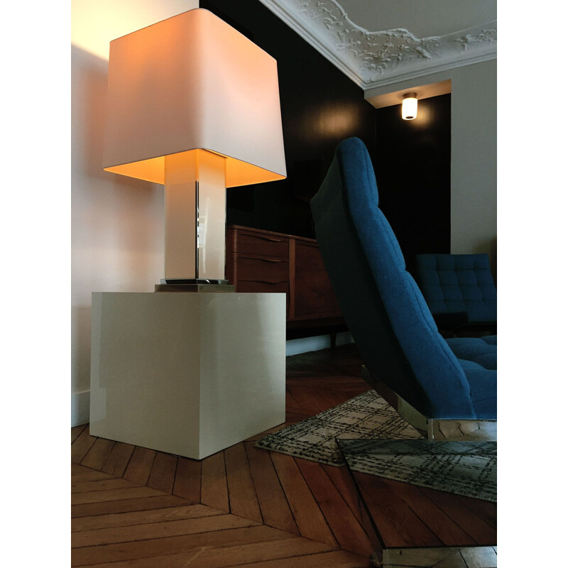 Vintage XXL floor lamp by JC-Mahey for Roche Bobois 1970