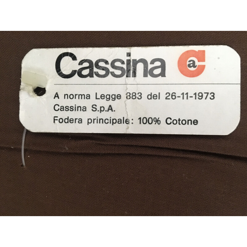 Vintage living room Maralunga by Vico Magistretti for Cassina 1973s