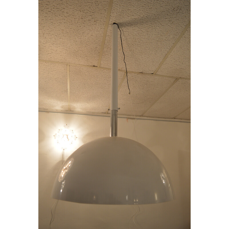 Large hanging lamp Francesconi in metal - 1970