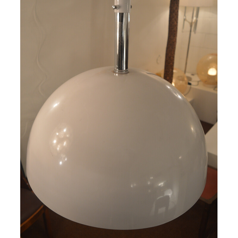 Large hanging lamp Francesconi in metal - 1970