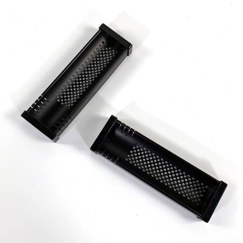 Pair of vintage Slim Pen Holders by Raul Barbieri & Giorgio Marianelli for Rexite, 1980s