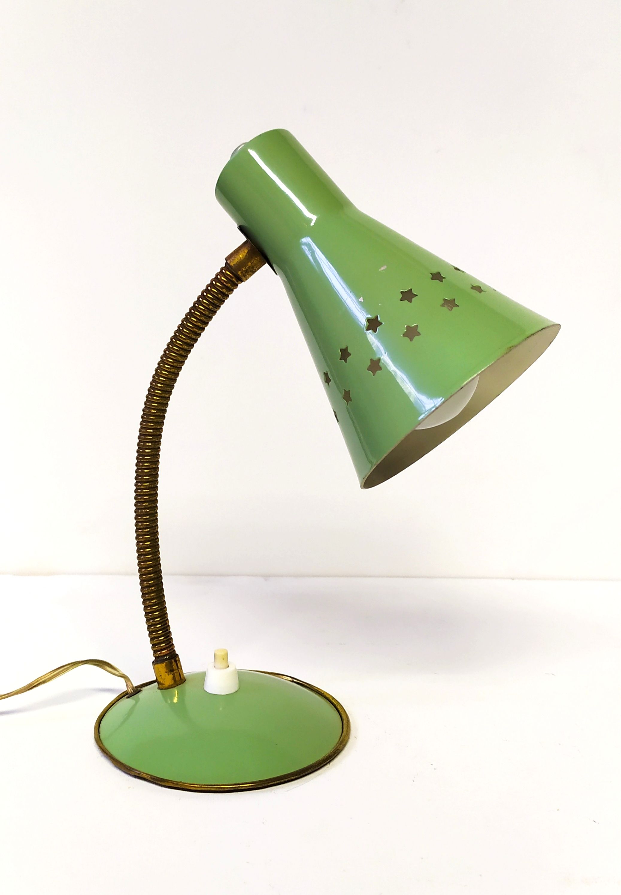 Little Stars Table Lamp By Angelo Lelli, Vintage Side Table Lamp