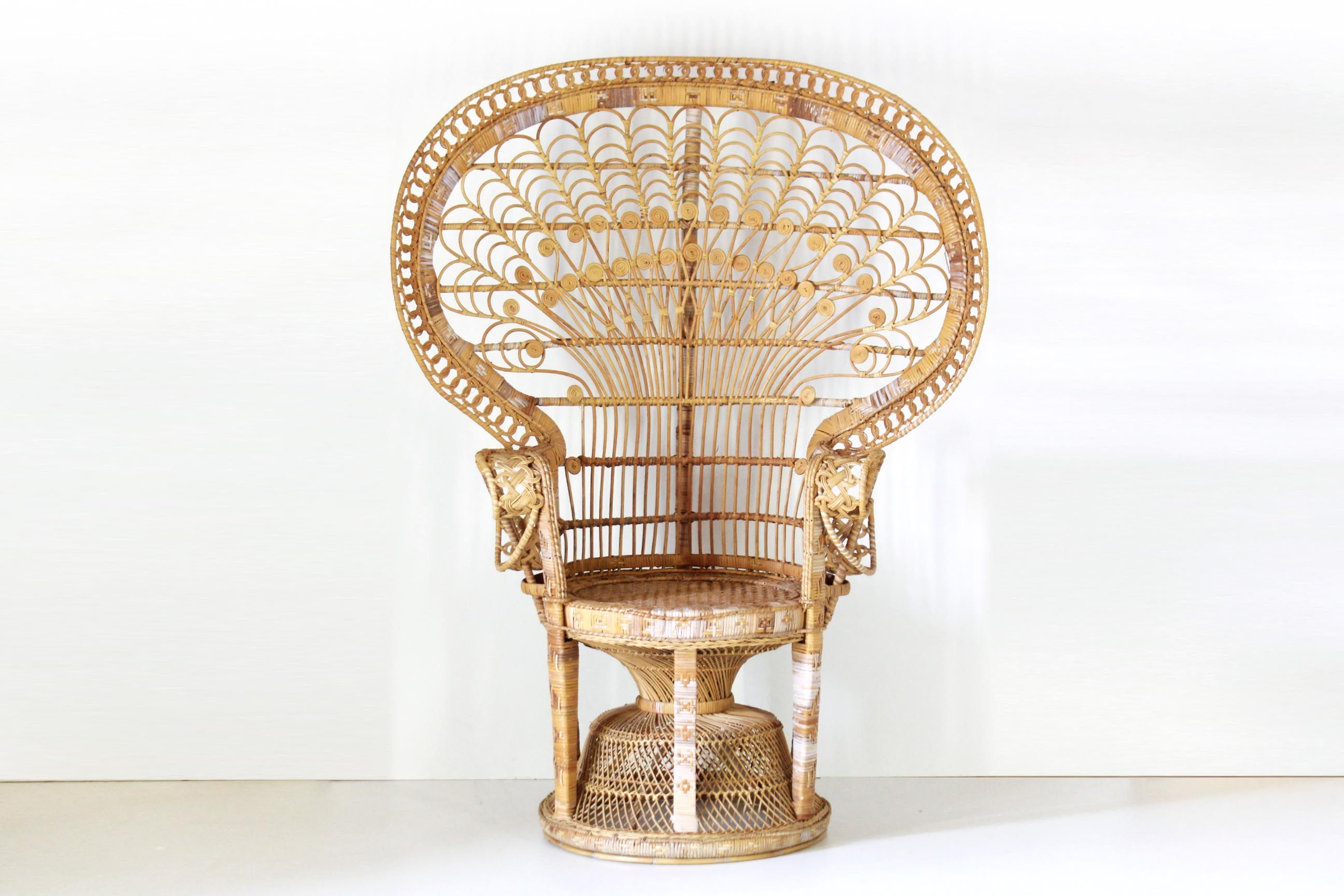 Stupendous Collections Of Vintage Peacock Chair Concept