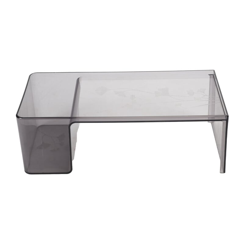 Vintage Transparent Usame Couch Table by Patricia Urquiola for Kartell