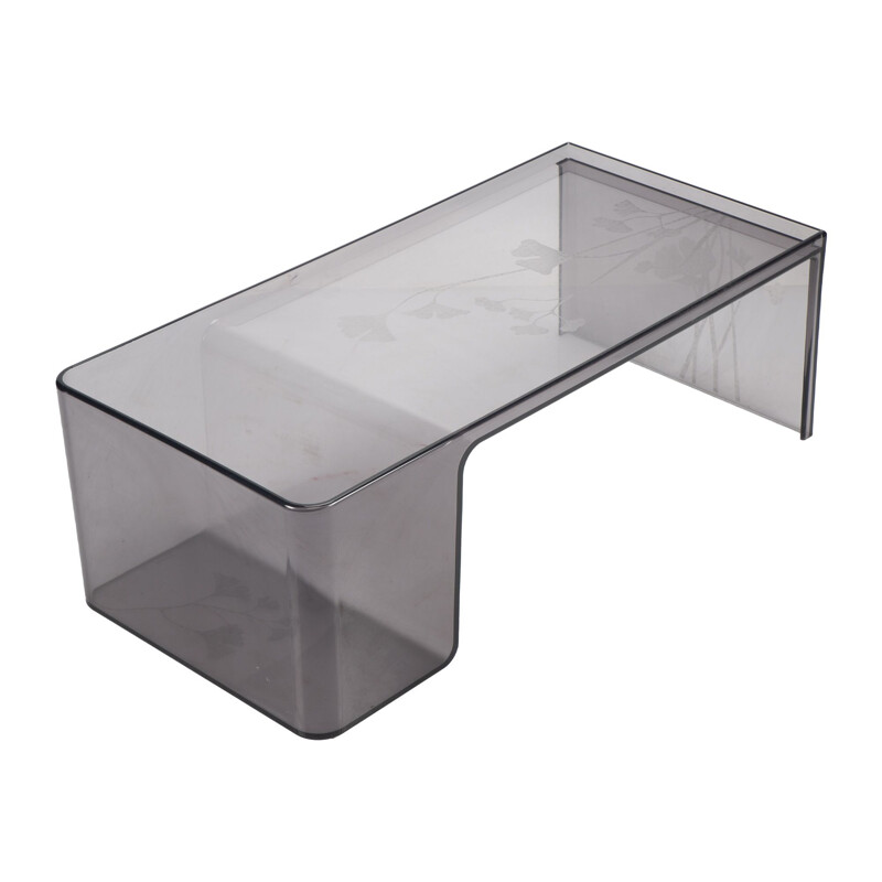 Vintage Transparent Usame Couch Table by Patricia Urquiola for Kartell