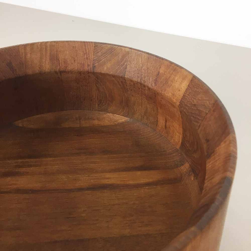 Danish bowl in solid teak wood, Jens H. QUISTGAARD - 1960s