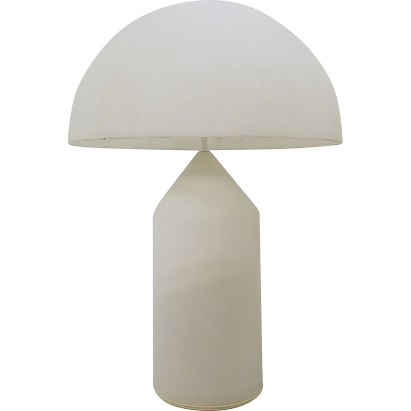 Vintage Atollo table lamp by Vico Magistretti for Oluce, Italy 1990s
