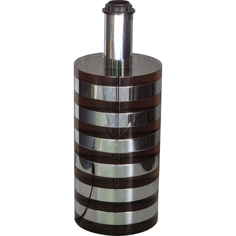 Vintage cylindrical lamp by Mario Botta for Felice Antonio Botta