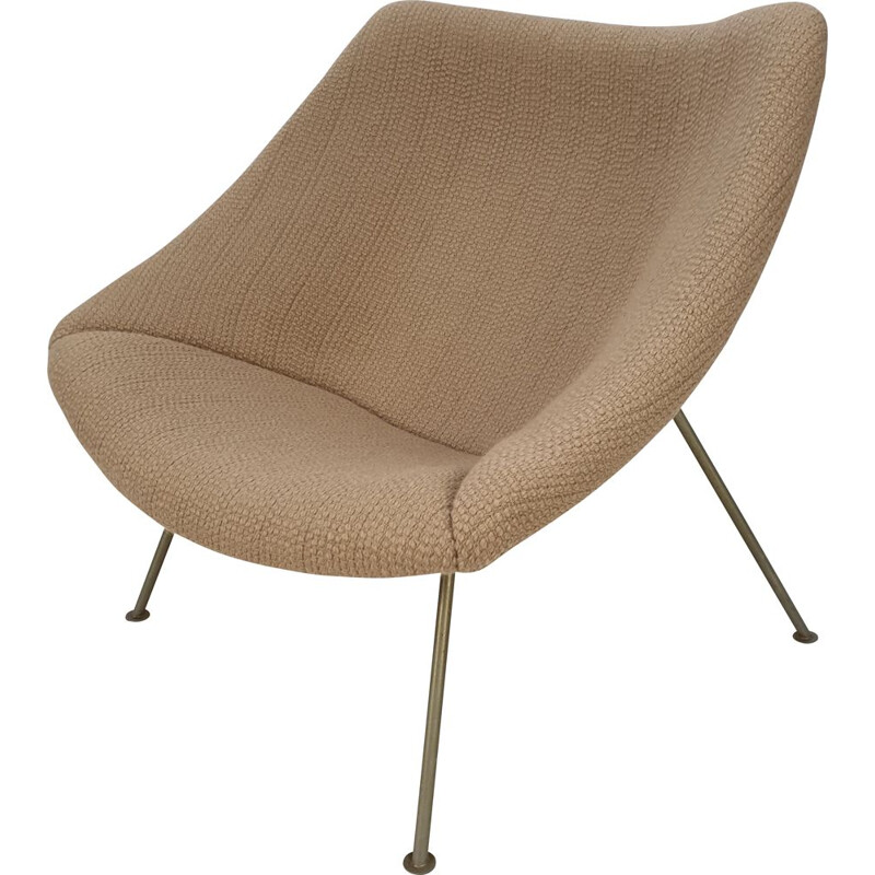 Vintage Oyster lounge chair by Pierre Paulin for Artifort, 1960s