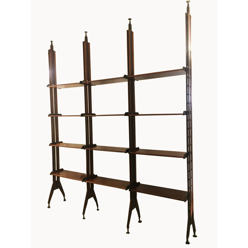 Vintage rosewood bookcase by Franco Albini, 1970