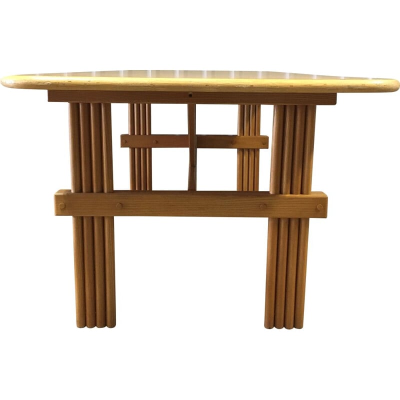 Vintage dining table by Axel Enthoven for Rohe, 1980s