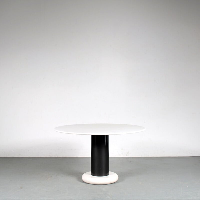 Vintage "Lotorosso" dining table by Ettore Sottsass for Poltronova, Italy 1960