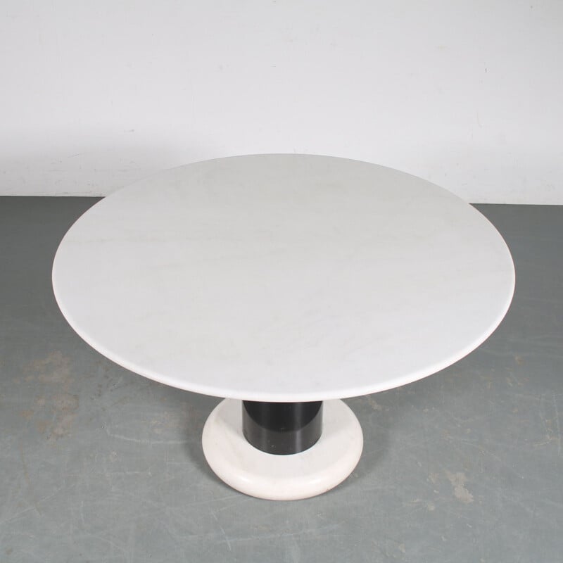 Vintage "Lotorosso" dining table by Ettore Sottsass for Poltronova, Italy 1960