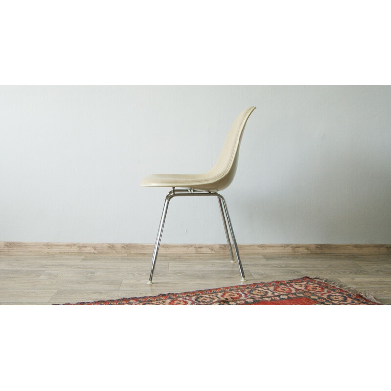 Pair of vintage Dsx side chairs by Charles & Ray Eames for Herman Miller, 1960s