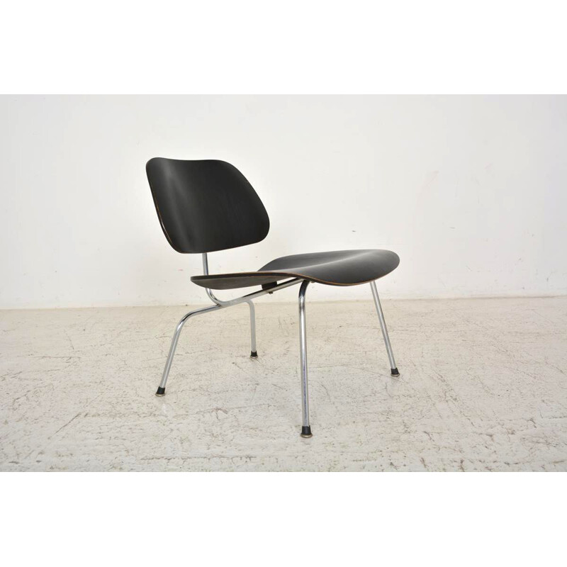 Vintage Lcm chair (metal lounge chair) by Ray & Charles Eames for Herman Miller, 1950