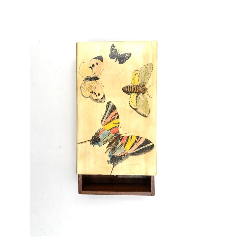 Mid-century box "Butterflies" by Piero Fornasetti, Italy 1950s