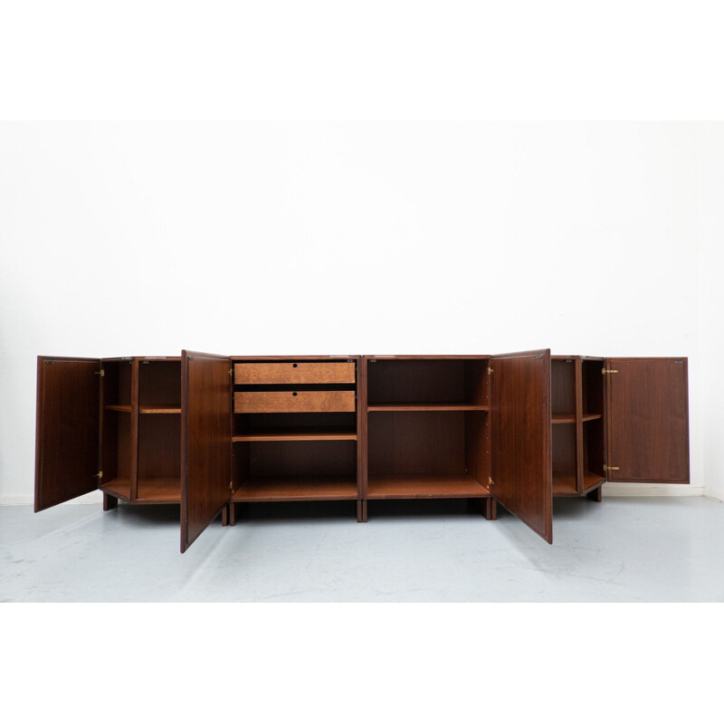 Mid-Century modern wooden sideboard by Franco Albini, Italy 1950s