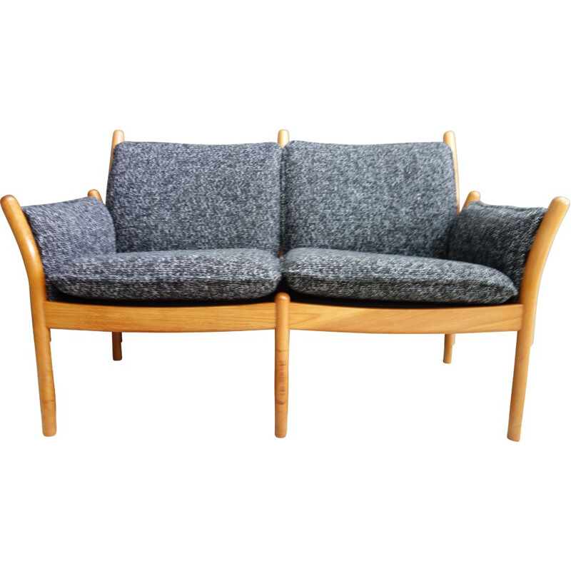 Vintage 2-seat sofa by Illum Wikkelsø for Cfc Silkeborg, 1960s