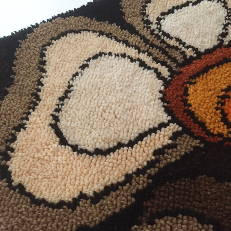 Wall rug in wool - 1970s