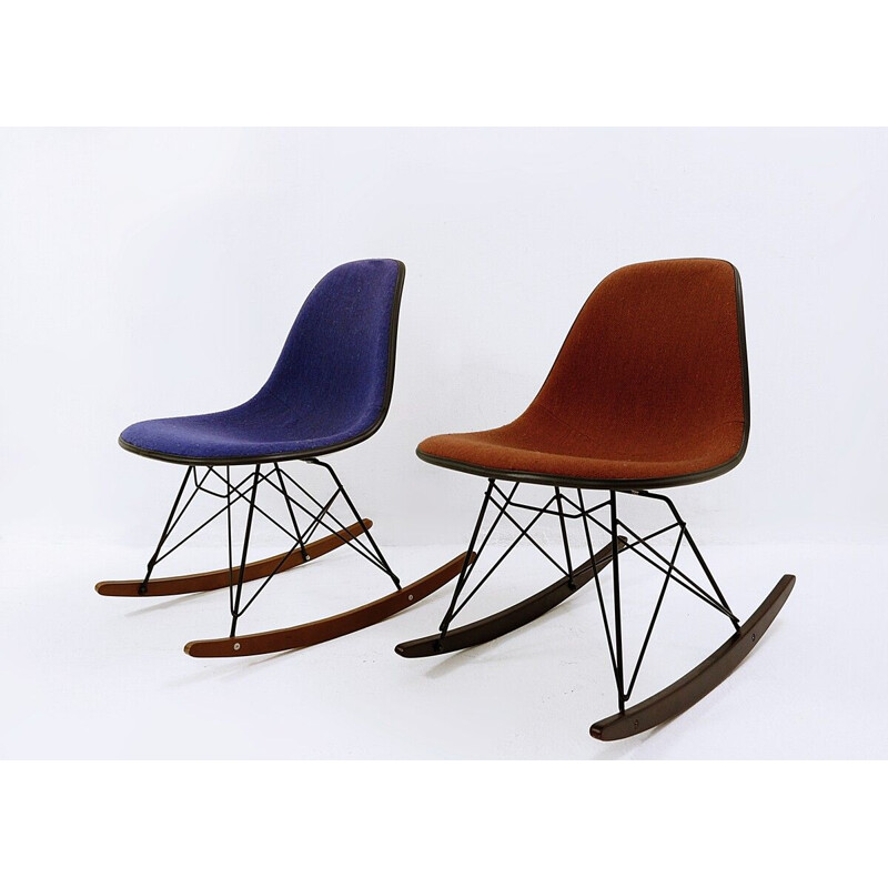 Vintage rocking chair by Emaes for Herman Miller, 1960