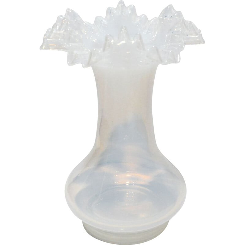 Czech Bohemian vintage Art glass vase by Crystalex Novy Bor, 1960s