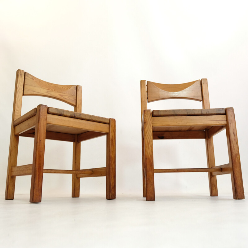 Pair of vintage Hongisto chairs by Ilmari Tapiovaara for Laukaan Puu, 1960-1970