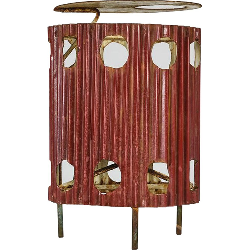Vintage Java lamp by Mathieu Matégot, 1953
