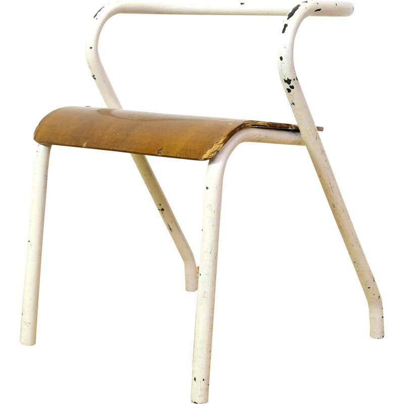 Vintage chair for children by Jacques Hitier for Mullca, 1949