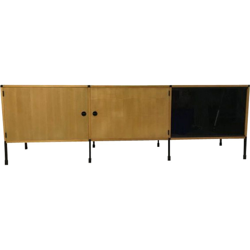 Vintage sideboard by Michel Mortier for Minvielle, 1950