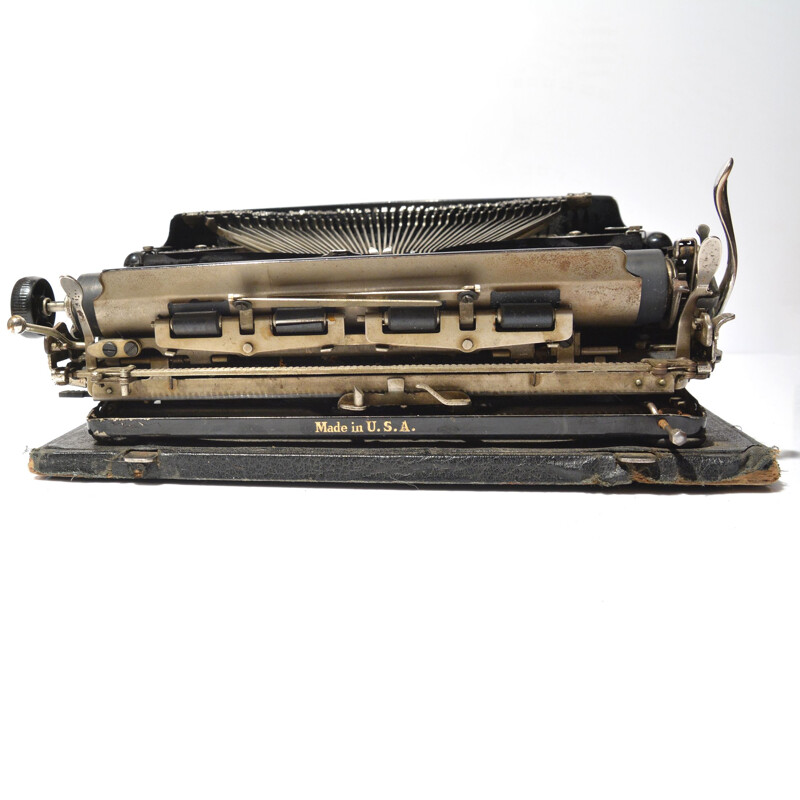 Vintage portable typewriter Smith Premier, USA 1930s